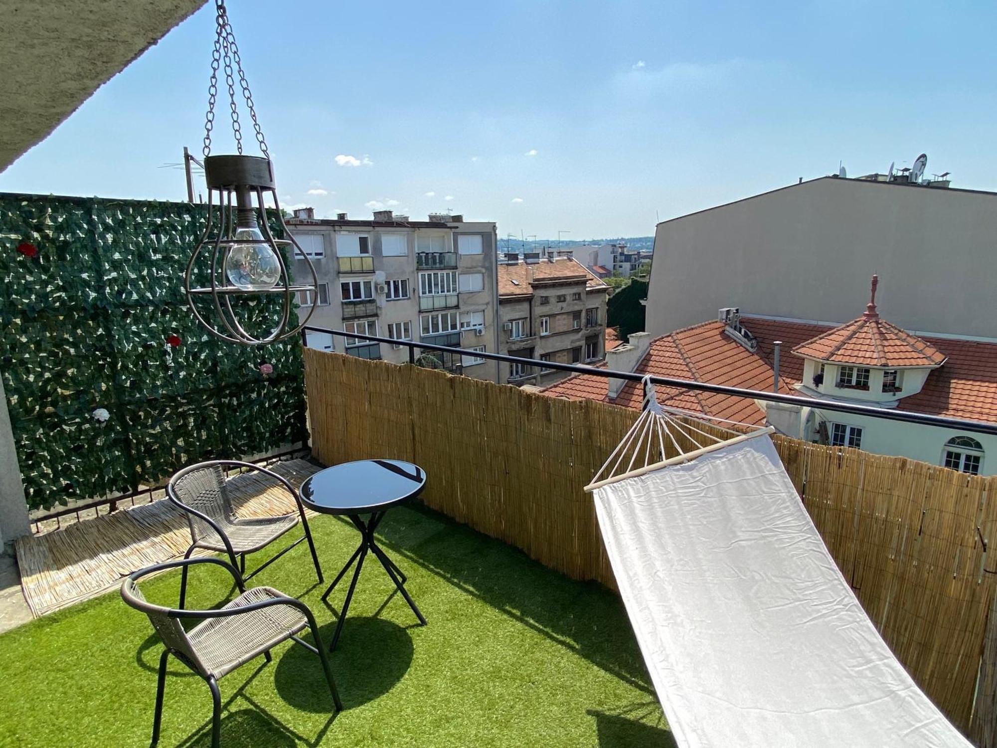 Panorama Royal Vracar Lägenhet Belgrad Exteriör bild
