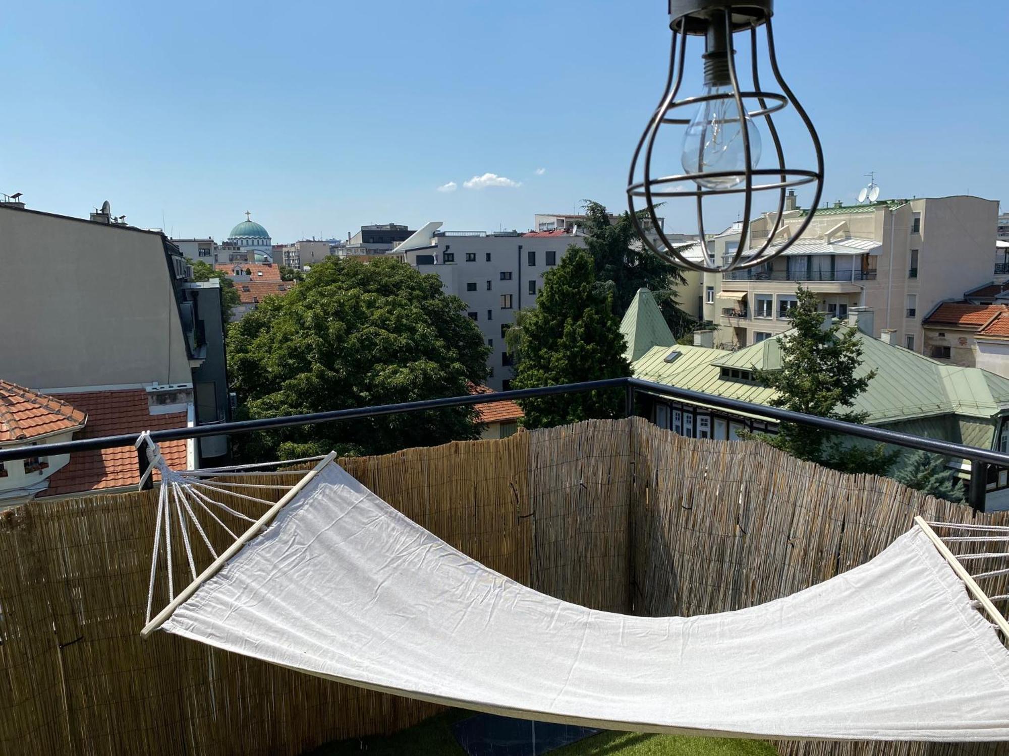 Panorama Royal Vracar Lägenhet Belgrad Exteriör bild