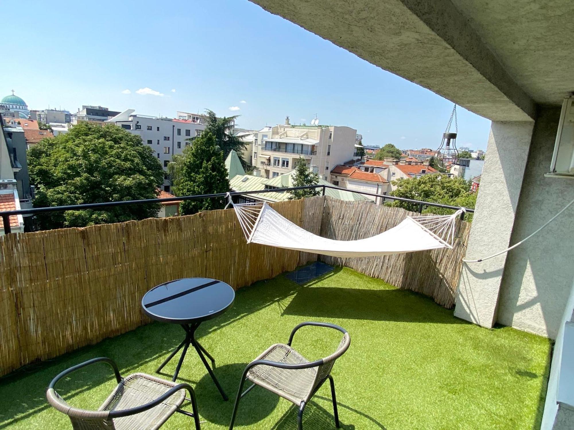 Panorama Royal Vracar Lägenhet Belgrad Exteriör bild